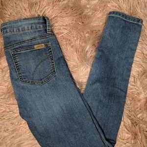 Joe's girl skinny jeans.  Youth size 12.